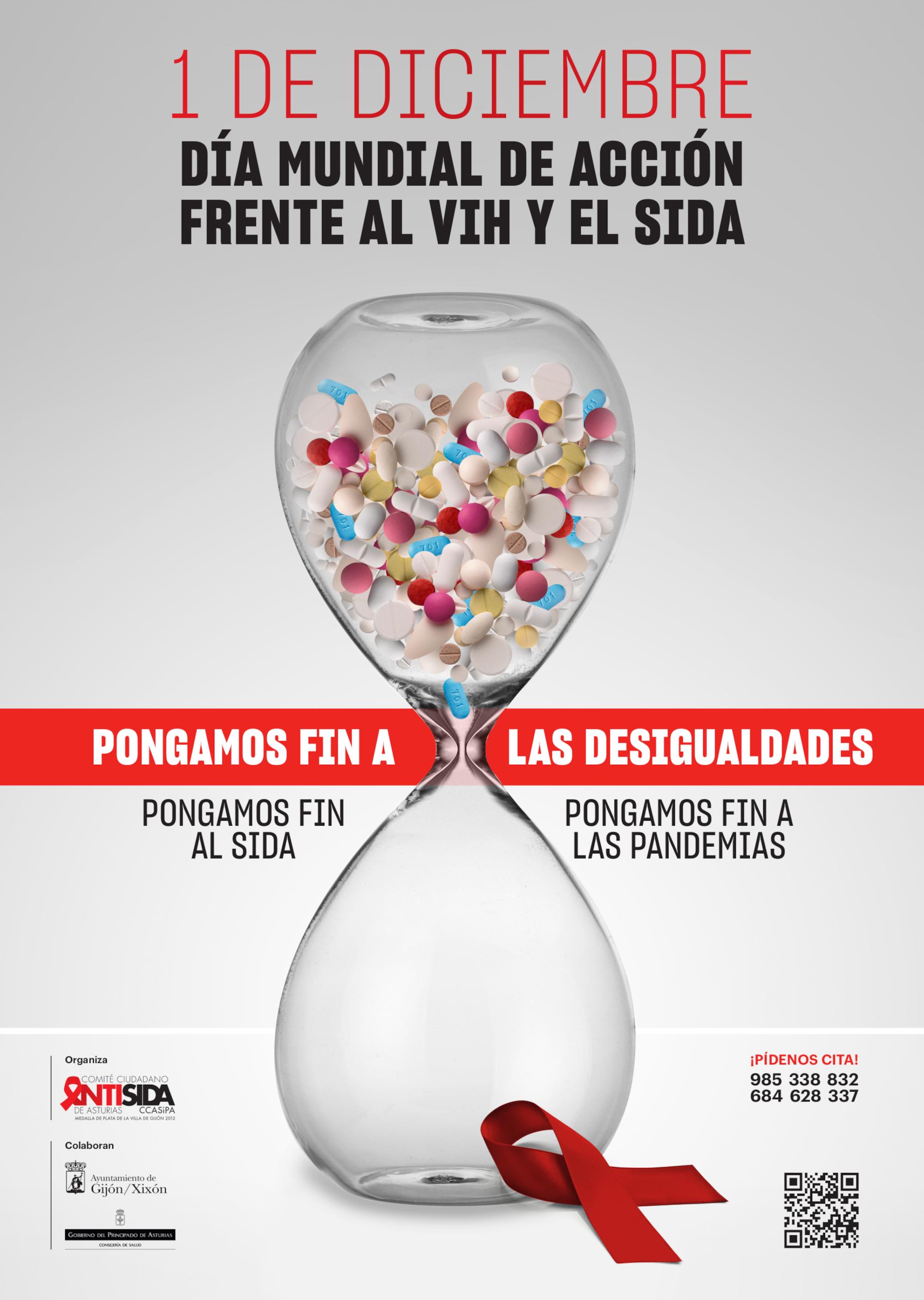 1 DE DICIEMBRE: DÍA MUNDIAL DE ACCIÓN FRENTE AL VIH Y EL SIDA