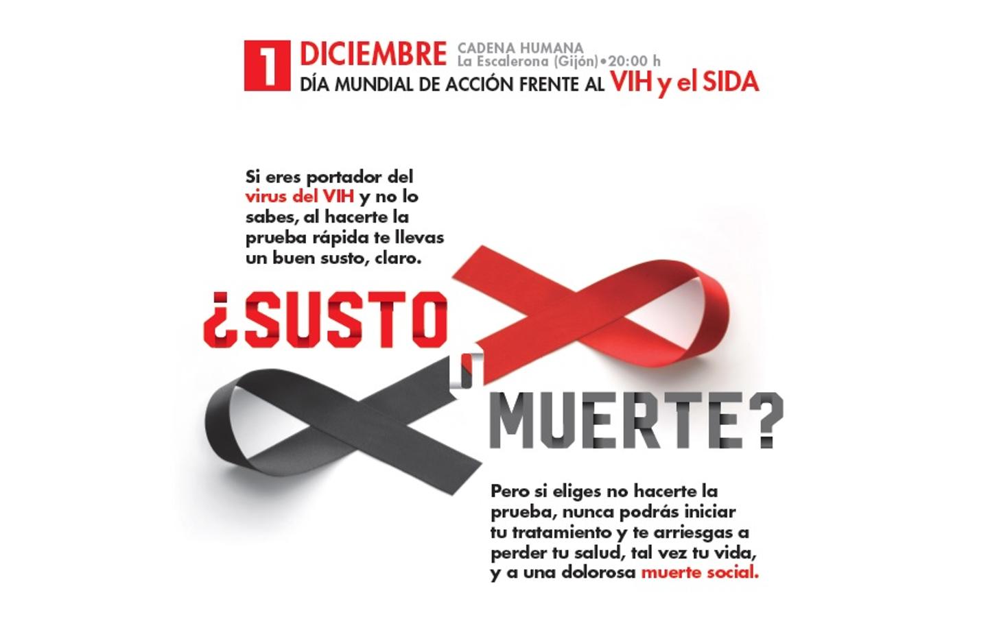 1 Diciembre día mundial de acción frente al VIH y al SIDA